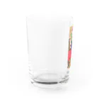 ほっこりのすやすやお野菜 Water Glass :left