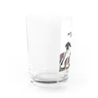 keeeeeep smilingのチョキを習得した猫 Water Glass :left