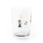 のりつくだにパークのアンズちゃん Water Glass :left