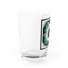 Sea of Grassの虹色に光る葉のかんむり Water Glass :left