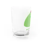 きょむ商会のきょむ抹茶アイス Water Glass :left