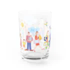 GORIPPAのGORIPPA ごきげんな人々 Water Glass :left