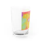 ackey-photoの隠れミッキー-グミキャンディ Water Glass :left