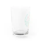 おばけ植物園【小物屋】の葉っぱのおばけたち（ライン） Water Glass :left