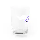 万屋黒狐の泳ぐ一反木綿さん Water Glass :left