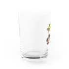 白峰 雪人@異世界吟遊詩人🗻⛄🦋のSD雪人グッズシリーズ！ Water Glass :left