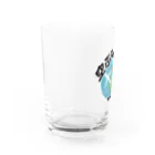 空ぶらちゃんねる公式ストアの空ぶらちゃんねる　シンプルロゴシリーズ Water Glass :left