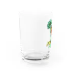 園長の動物【猿トラ】 Water Glass :left