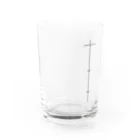 絵忍 飴のビールを注ぐと泡がいい感じになるメモリ付きのグラス Water Glass :left