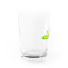 ヤンブレショップのヤングブレッツのタランチュラとオオムラサキ Water Glass :left