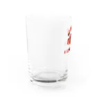 onehappinessのいちご　肉球 Water Glass :left