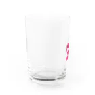 浅色デザイン グッズ通販ショップの毒親フェスロゴ Water Glass :left