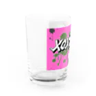 BuddhismのXOXOシリーズ【Hannya】Ver.PINK Water Glass :left