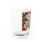 yukiutoの赤の世界 Water Glass :left