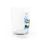 はるきちのぐんぐんひまわり Water Glass :left