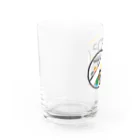 二部ソフトウェア研究部のマルメガネ　（ブラック） Water Glass :left