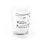 スタジオアイルのモツゴときどきホトケドジョウ Water Glass :left