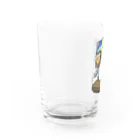 ムクのオカメインコの銭湯 Water Glass :left