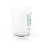 ムクのペンギン サマーリゾート Water Glass :left