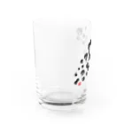 G-laboの髑髏飛沫 Water Glass :left