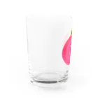 newcountryのトマトです Water Glass :left