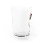 しろくろねこのうちのねこ Water Glass :left