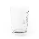 イエネコの野良猫と家猫 Water Glass :left