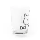 ふじこのみせのリボンを落とした ねこむし Water Glass :left