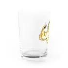 マッチョ系動物のマッチョのフトアゴくん Water Glass :left