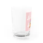m.うちの子イラストの殿さま✳︎ sweets series Water Glass :left