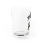 【ポジティブギャンブラー】だっちゃんTV📺のだっちゃんグラス Water Glass :left