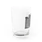 mojimojiの密集ビル Water Glass :left