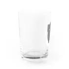 トドねこの変な生き物黒猫さんシリーズ Water Glass :left