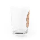 結社黒猫の大仏ヘッド Water Glass :left