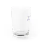 れじのコンタミ（紫） Water Glass :left