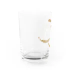 Poooompadoooourの稲作バッティングセンター(稲作のみ/しろ) Water Glass :left