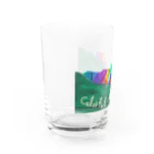 Lunannieのカラフルな山たち Water Glass :left