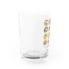 ベジタリアンタイ料理＊ニコニコレストランのお店のnikonikoメニューグッズ Water Glass :left