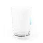 kijishiroのブルーハワイクリームソーダ Water Glass :left