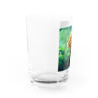 マクラメ魔法植物の店の玉結びの蕾 Water Glass :left