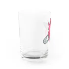 CARPE DIEMの安全ピンハート Water Glass :left