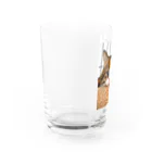 はなのははの赤鼻のはなちゃん Water Glass :left