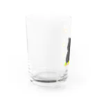 greetenの癒し猫 黒猫 Water Glass :left