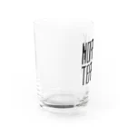 TOMOS-dogのノーフォーク  ロゴ Water Glass :left