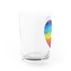 nissyheartのマルカツハート Water Glass :left