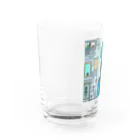 CRAZY WEのウチュウジン Water Glass :left