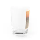 TATE3ショップの夕陽01 Water Glass :left