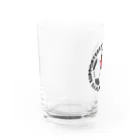 だご楽しか屋のロアッソ熊本東京応援団ステッカー Water Glass :left