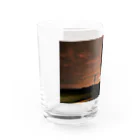 jf_railwayの目が覚めるような朝焼け Water Glass :left