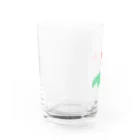 しらすみかんの人魚シーズー Water Glass :left